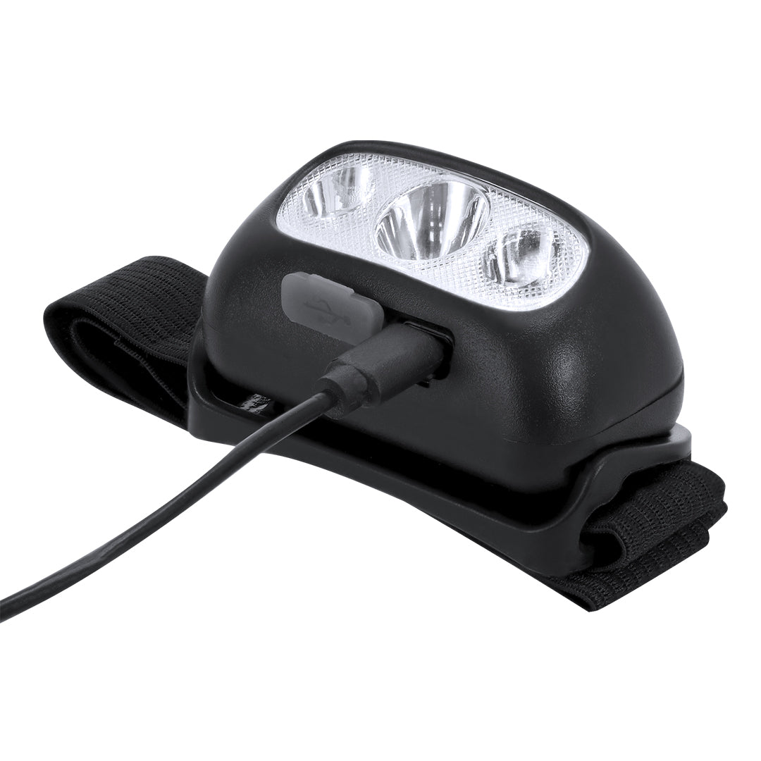 Wiederaufladbare Stirnlampe