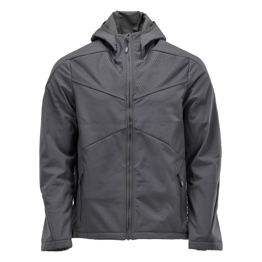 Customized Softshelljacke mit Kapuze
