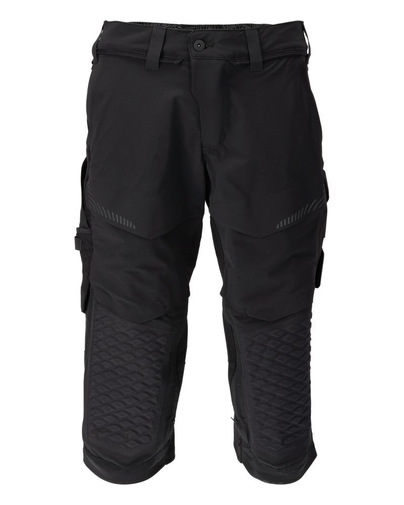CUSTOMIZED Dreiviertel-Hose mit Knietaschen