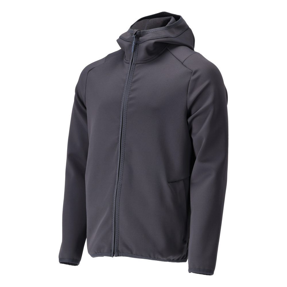 CUSTOMIZED Fleecejacke mit Kapuze