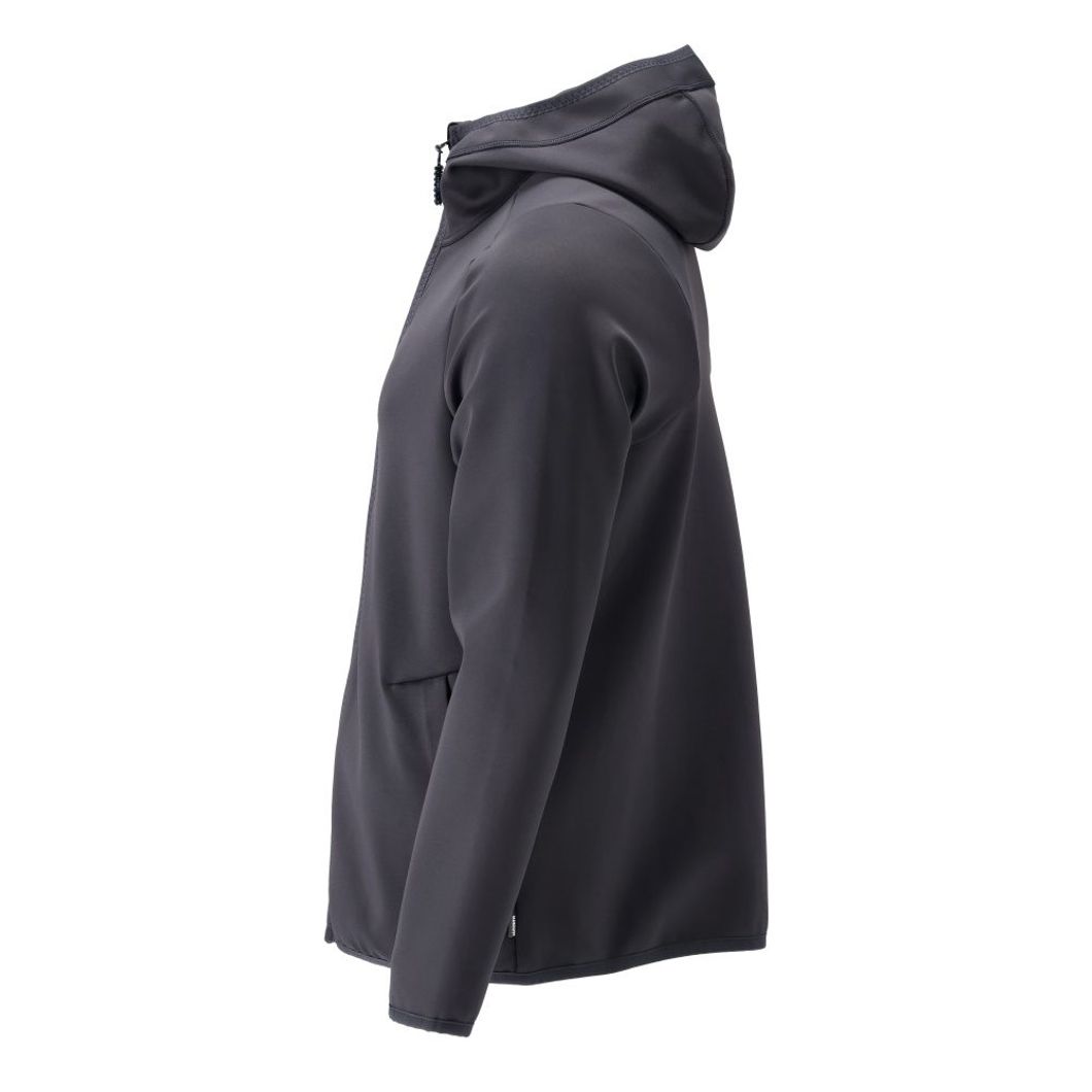 Fleecejacke mit Kapuze