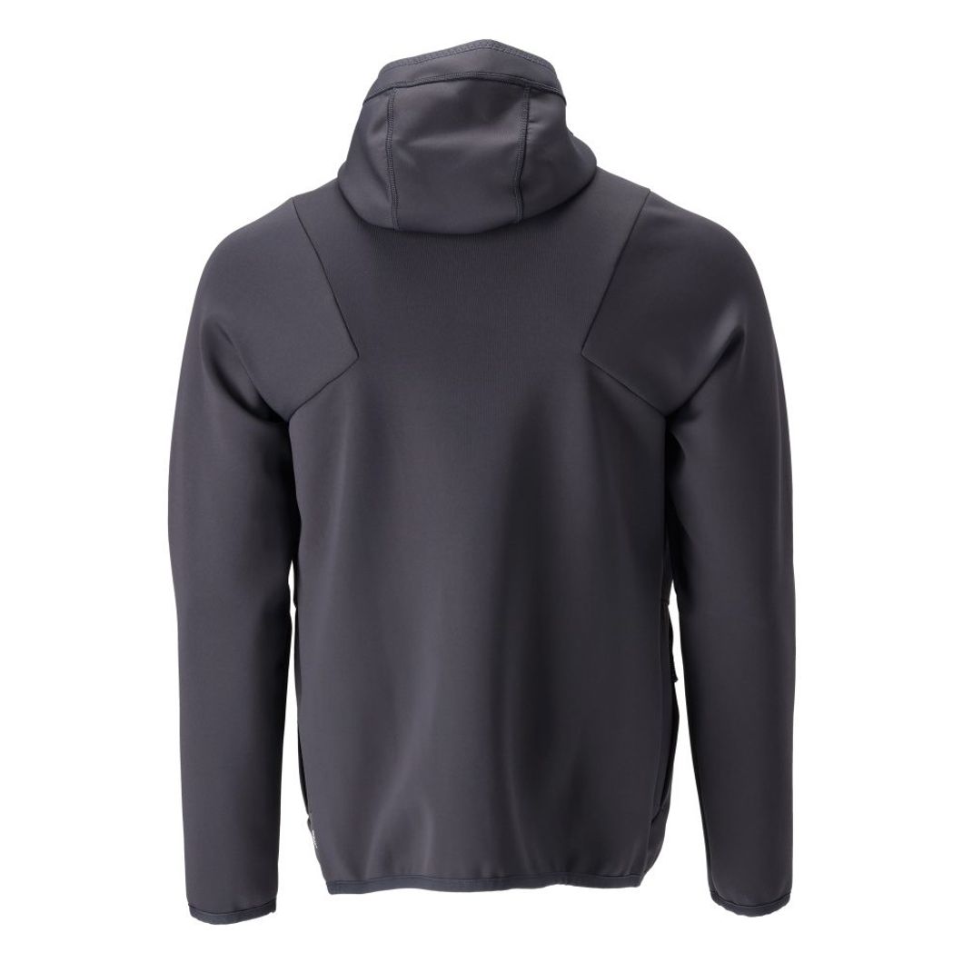 Fleecejacke mit Kapuze