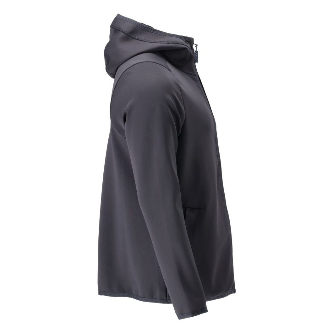 Fleecejacke mit Kapuze