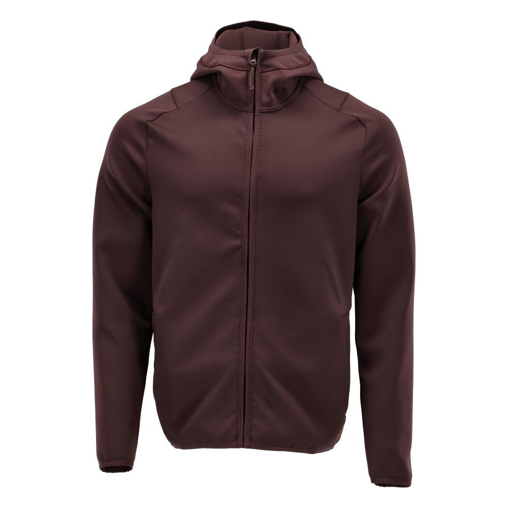CUSTOMIZED Fleecejacke mit Kapuze