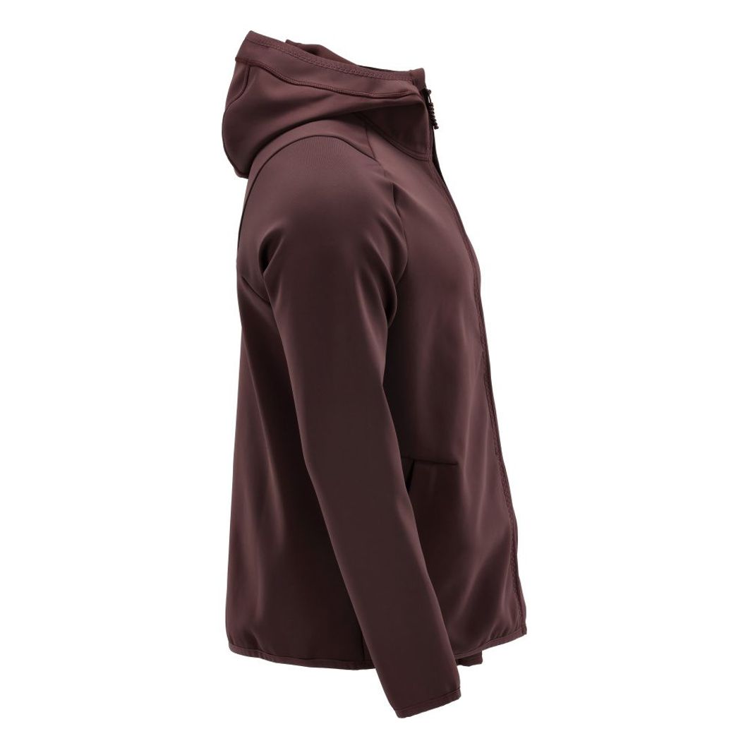 Fleecejacke mit Kapuze