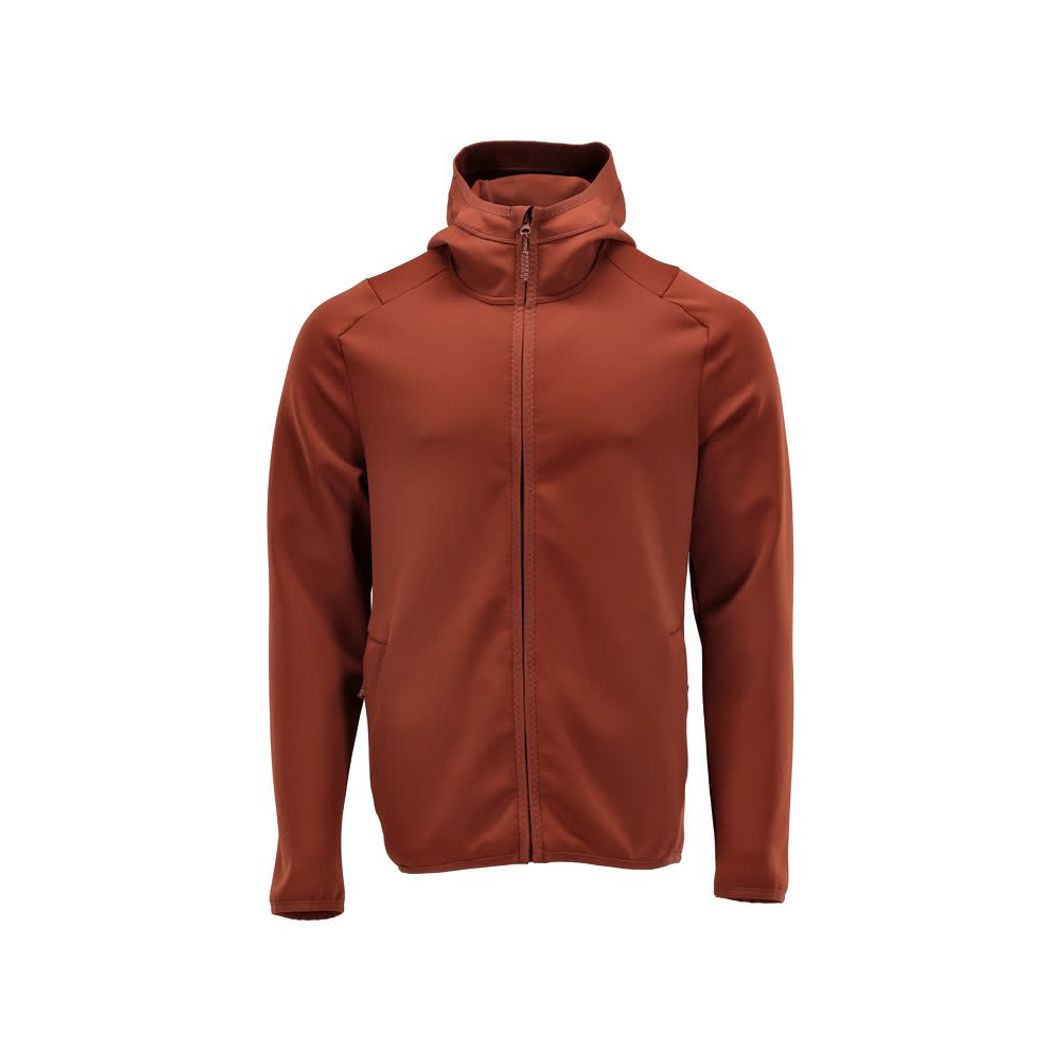 Fleecejacke mit Kapuze