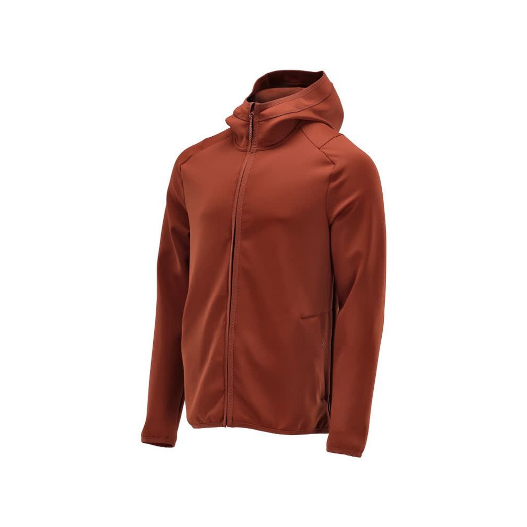 Fleecejacke mit Kapuze