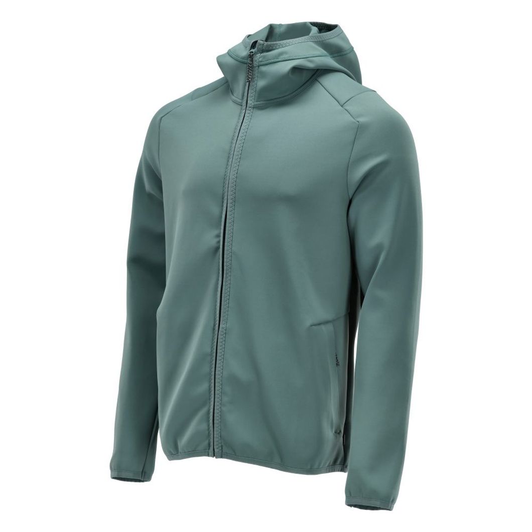 Fleecejacke mit Kapuze