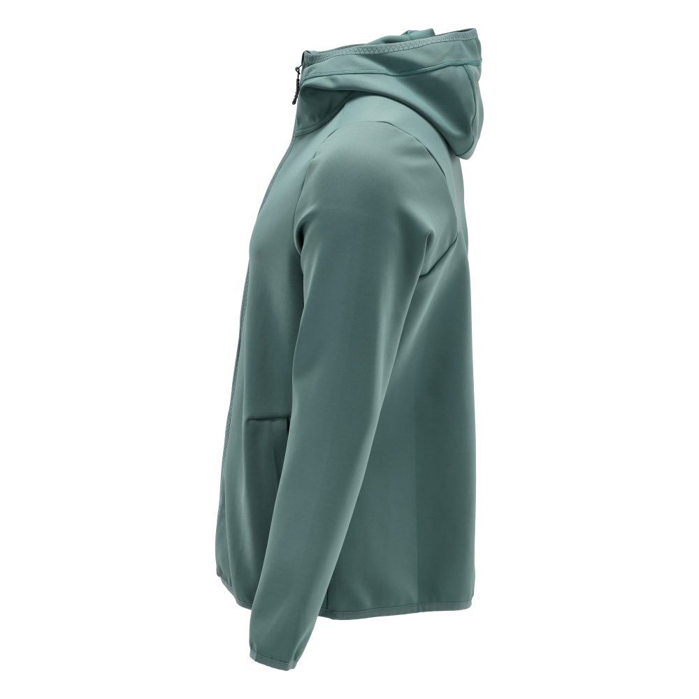 CUSTOMIZED Fleecejacke mit Kapuze