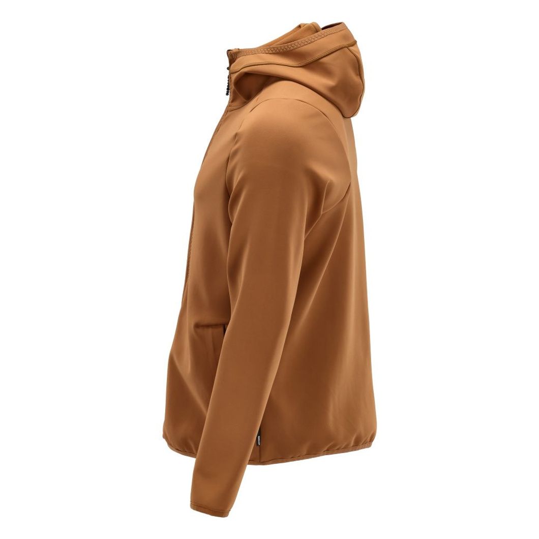 Fleecejacke mit Kapuze
