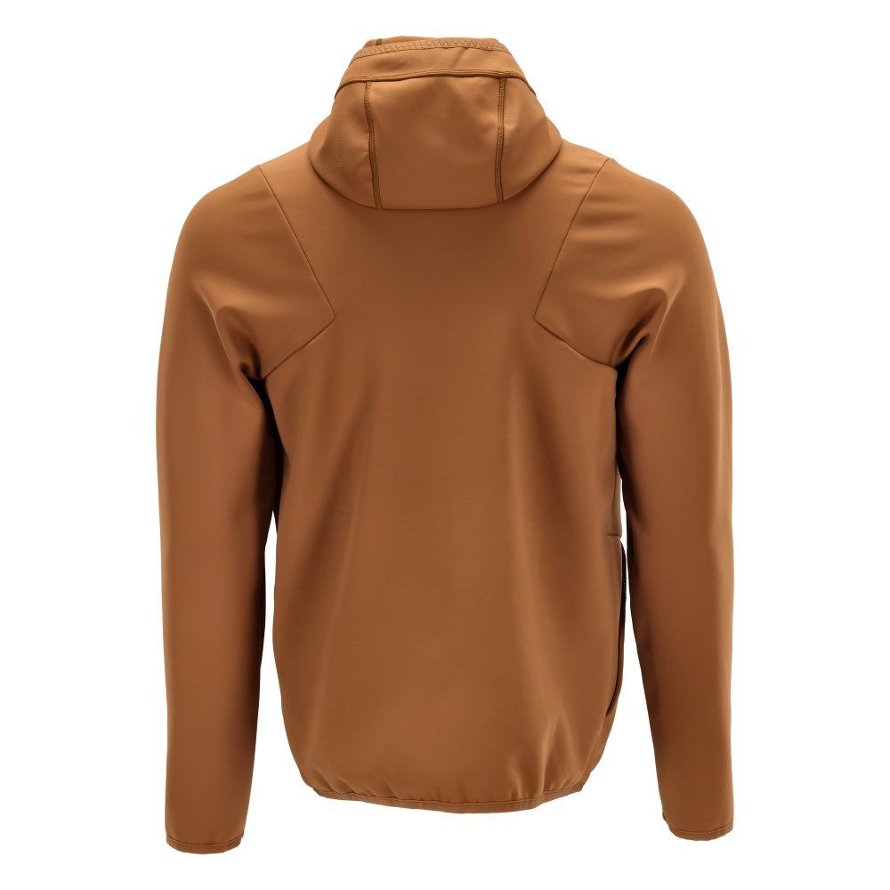 CUSTOMIZED Fleecejacke mit Kapuze
