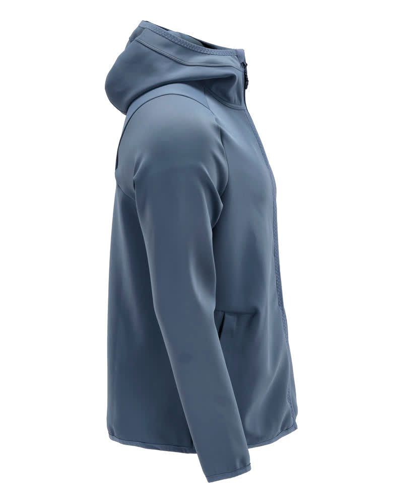 CUSTOMIZED Fleecejacke mit Kapuze