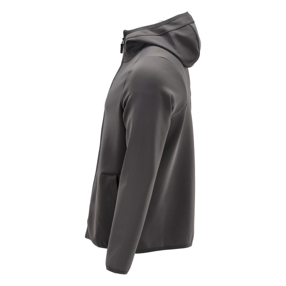 CUSTOMIZED Fleecejacke mit Kapuze