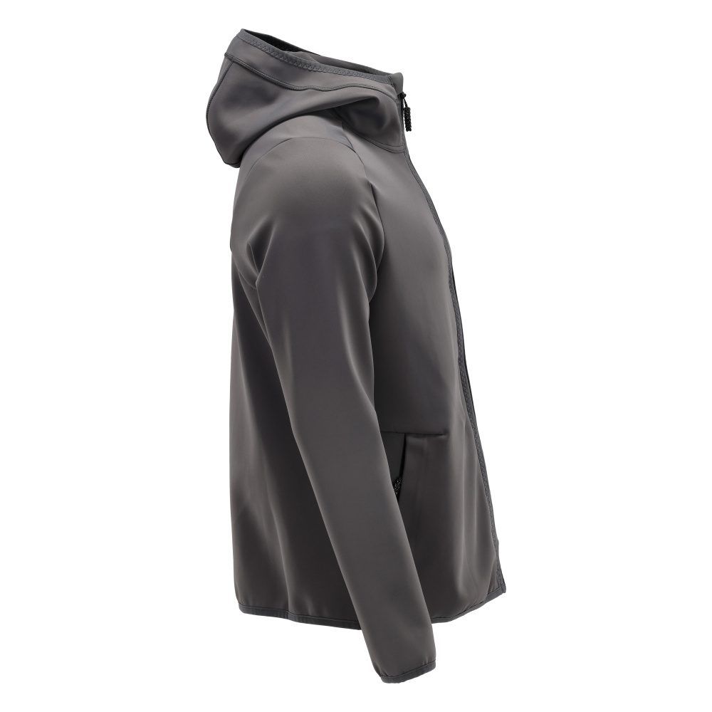 CUSTOMIZED Fleecejacke mit Kapuze