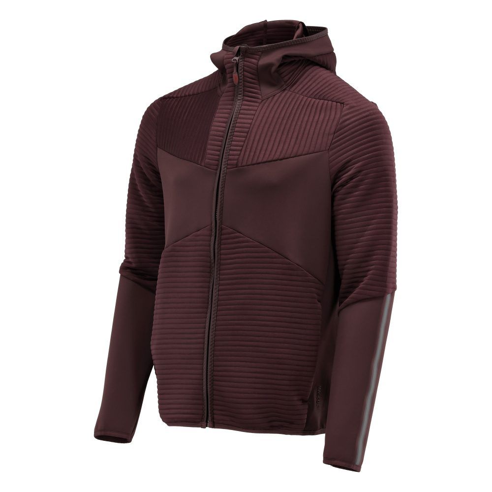 CUSTOMIZED Fleece Kapuzensweatshirt mit Reißverschluss