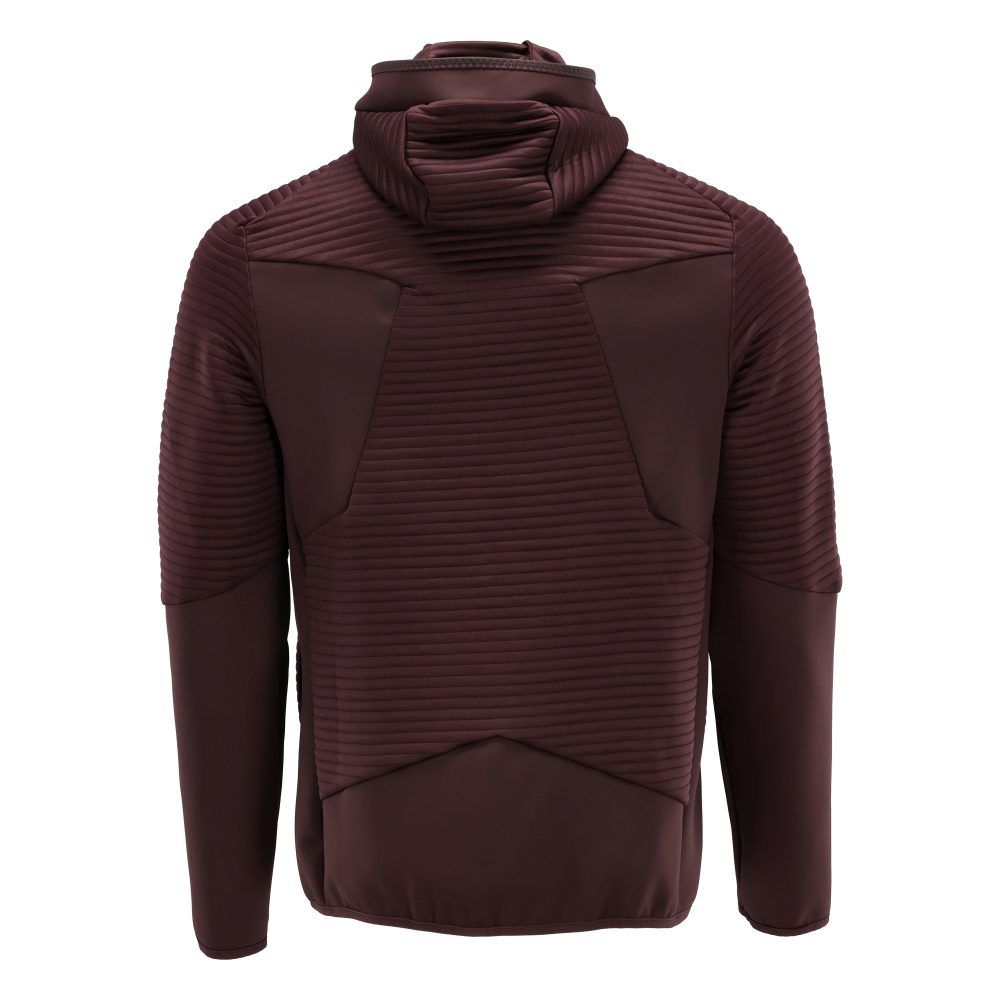 CUSTOMIZED Fleece Kapuzensweatshirt mit Reißverschluss