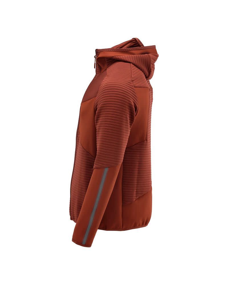 CUSTOMIZED Fleece Kapuzensweatshirt mit Reißverschluss