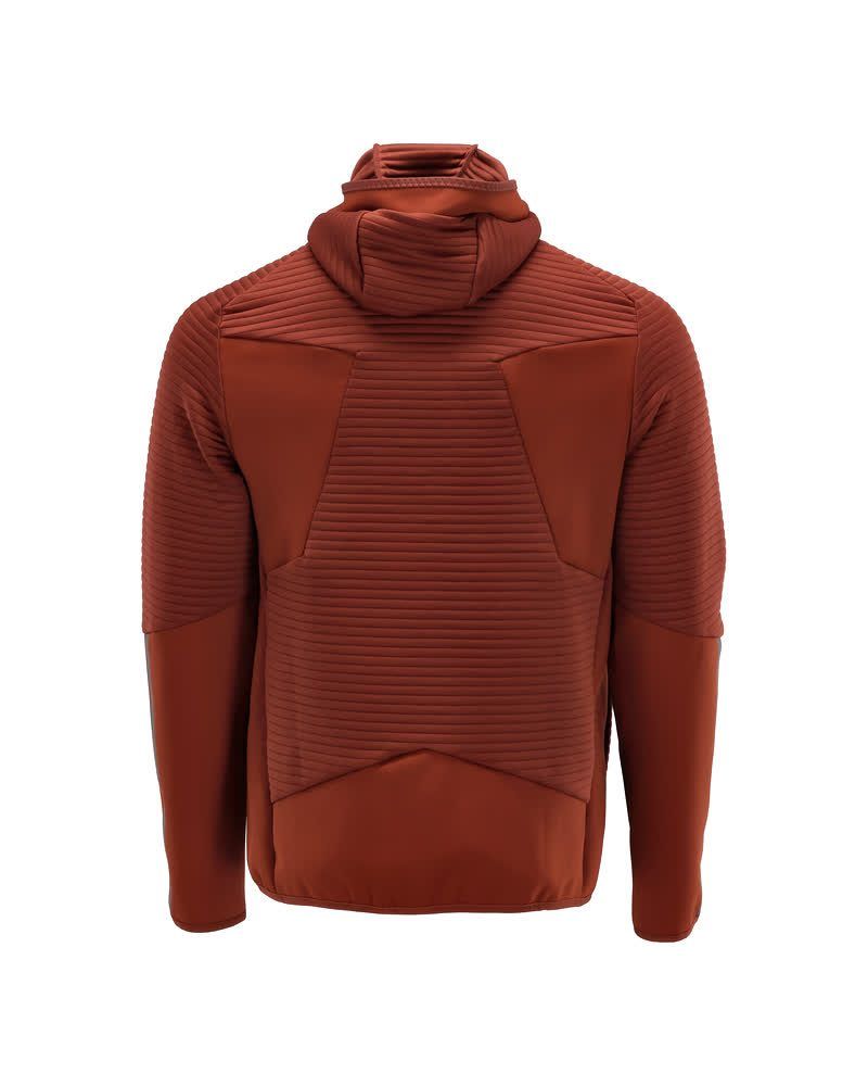 CUSTOMIZED Fleece Kapuzensweatshirt mit Reißverschluss