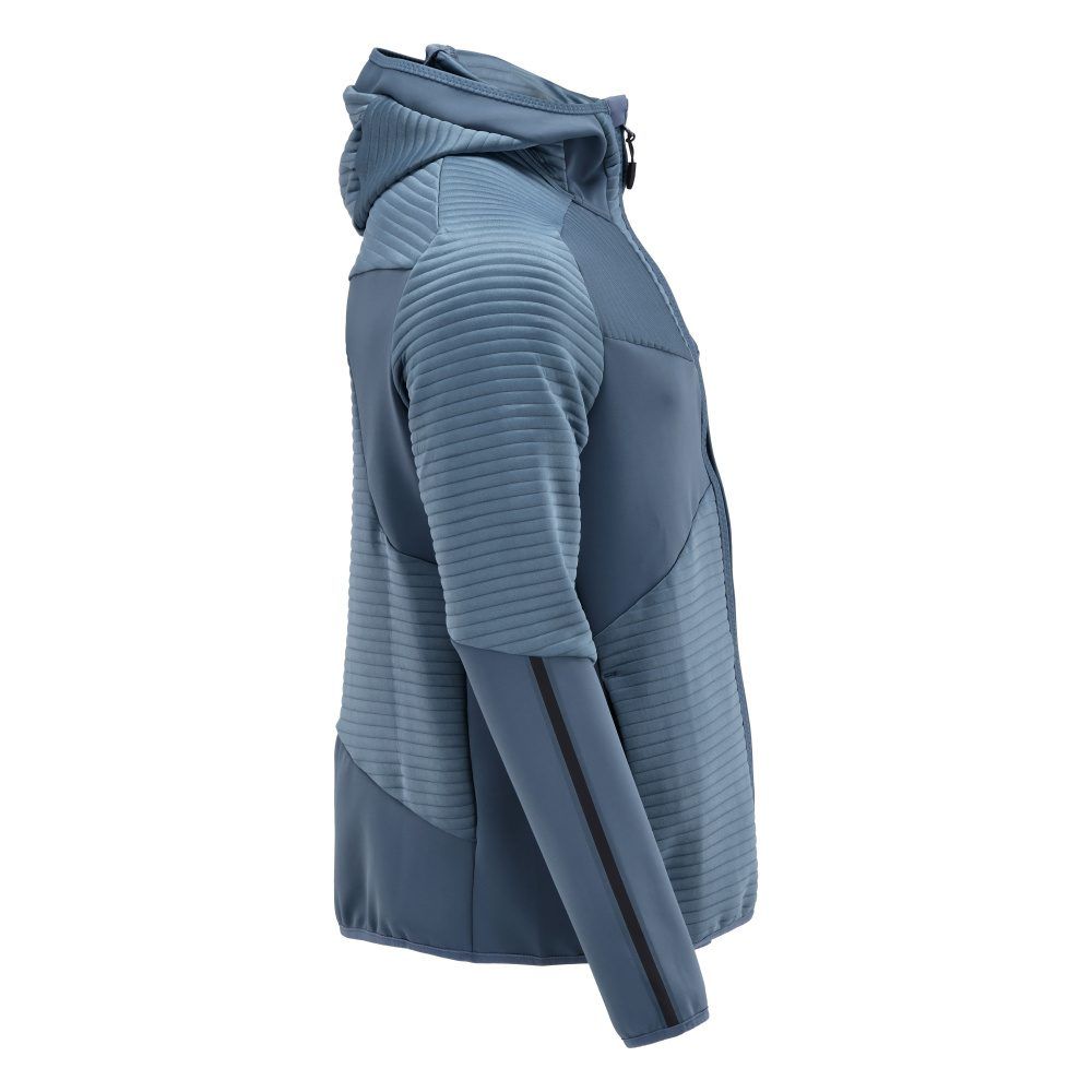 CUSTOMIZED Fleece Kapuzensweatshirt mit Reißverschluss