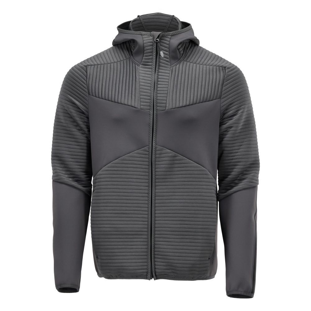 CUSTOMIZED Fleece Kapuzensweatshirt mit Reißverschluss