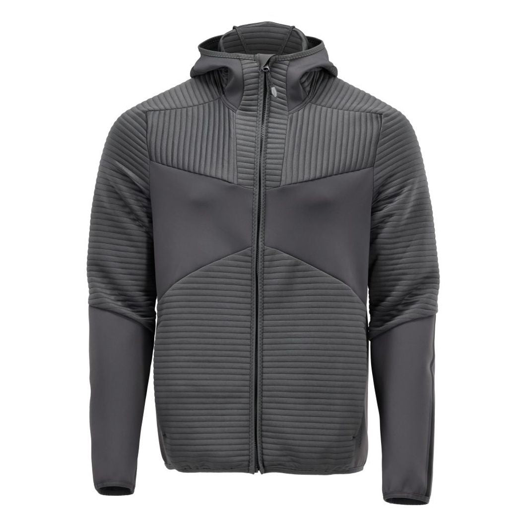 CUSTOMIZED Fleece Kapuzensweatshirt mit Reißverschluss