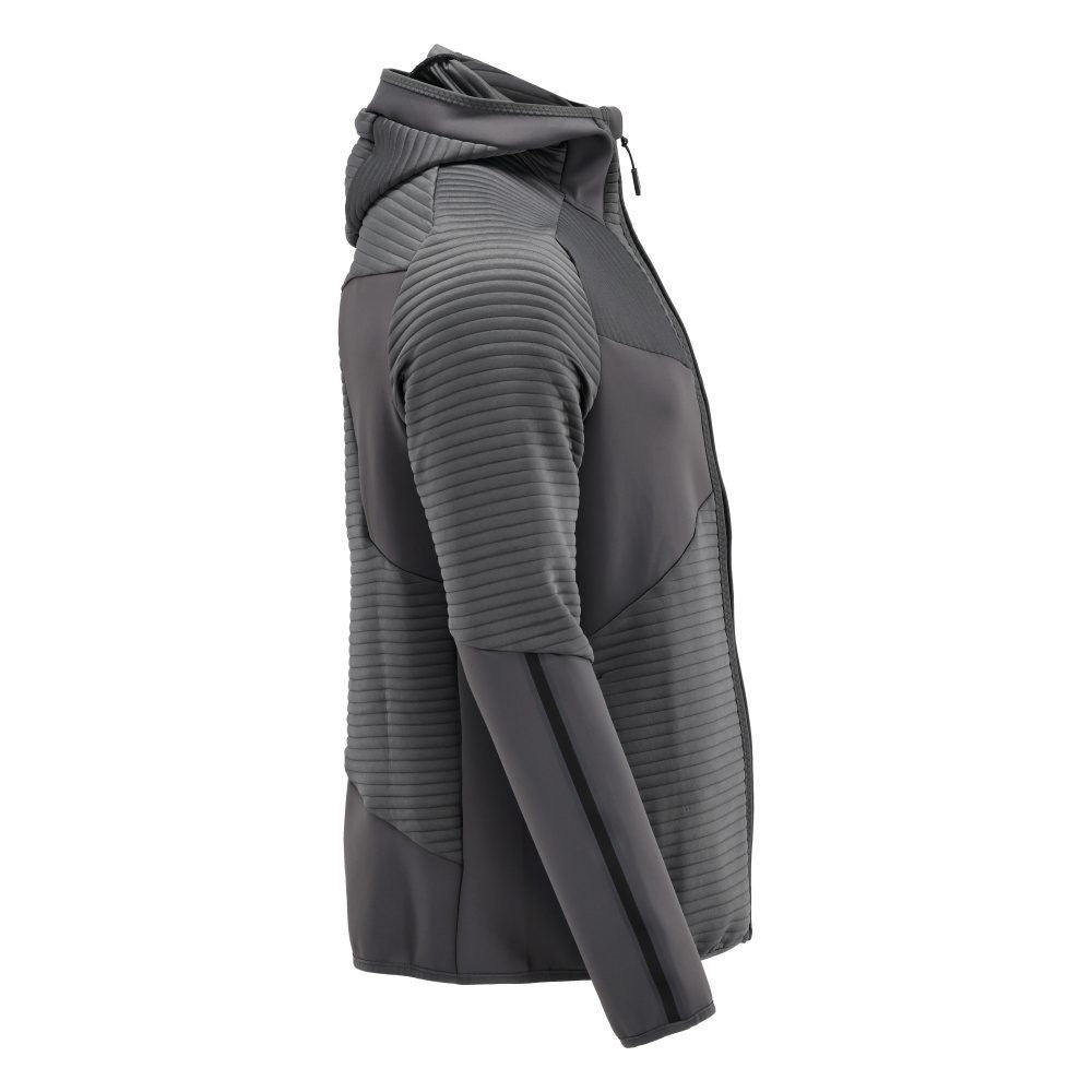 CUSTOMIZED Fleece Kapuzensweatshirt mit Reißverschluss