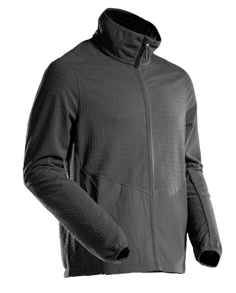 Microfleece Pullover mit Reißverschluss Customized