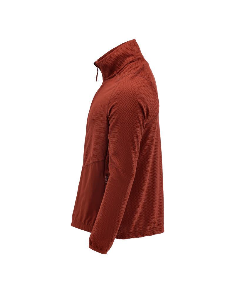 Microfleece Pullover mit Reißverschluss Customized