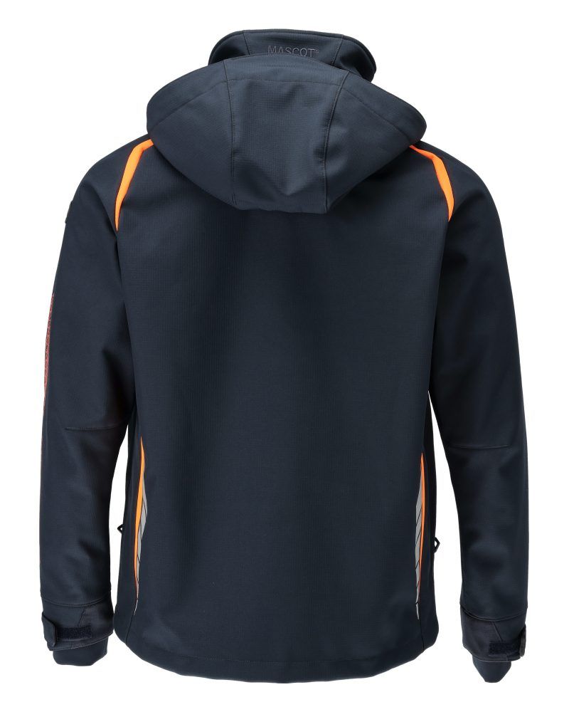 ACCELERATE SAFE Softshelljacke mit Kapuze