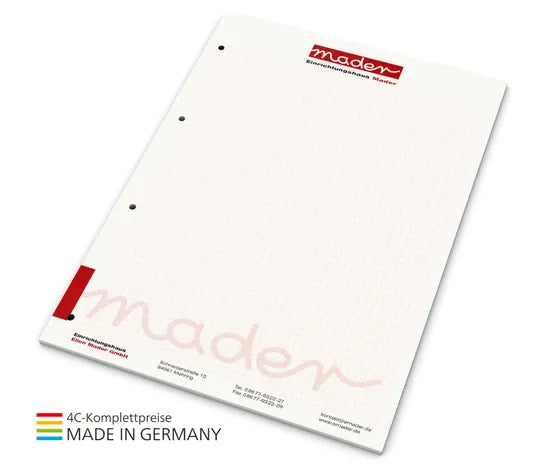 Duwe Sublimierte Schreibblöcke