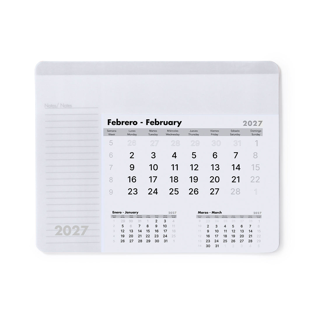 Mauspad Kalender