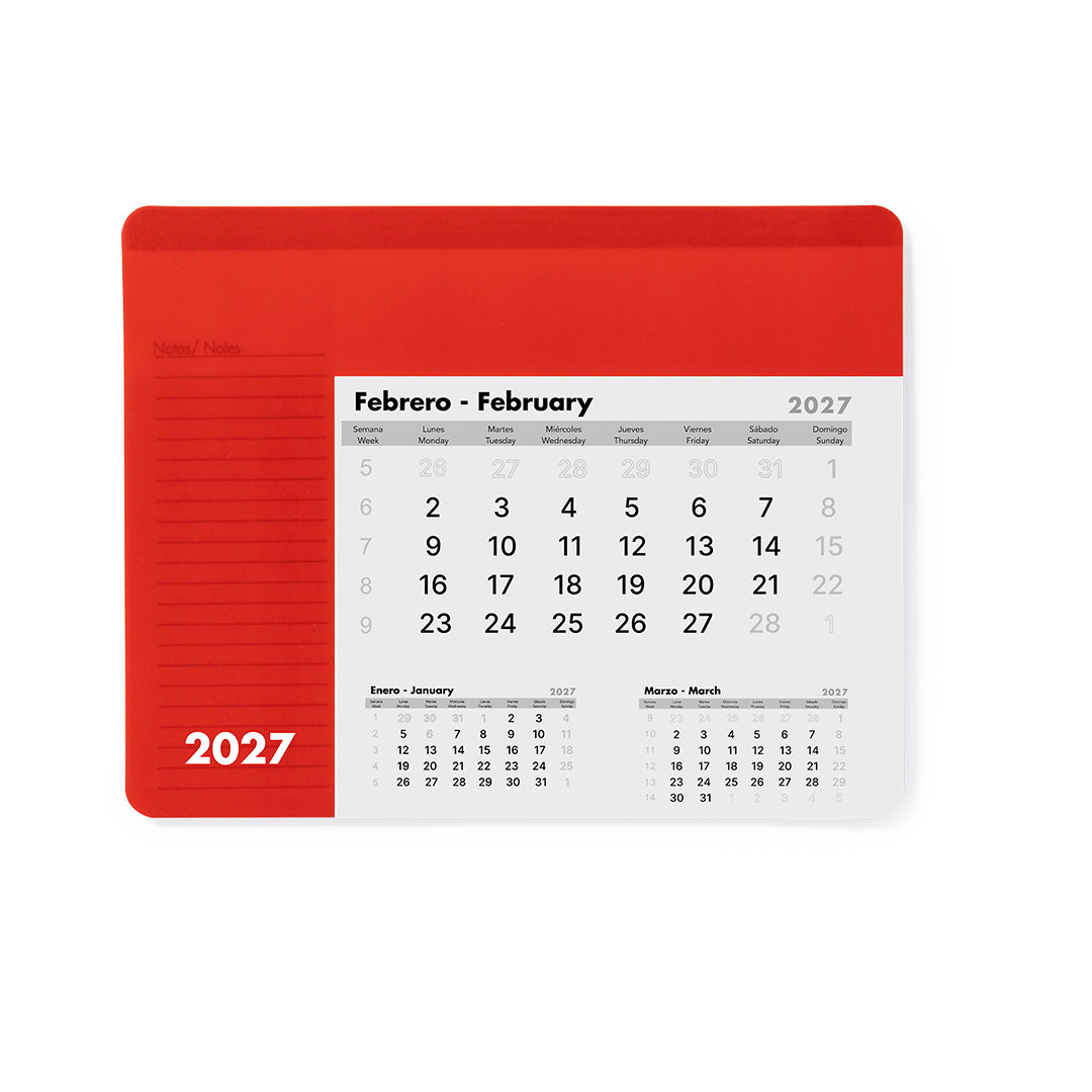 Mauspad Kalender