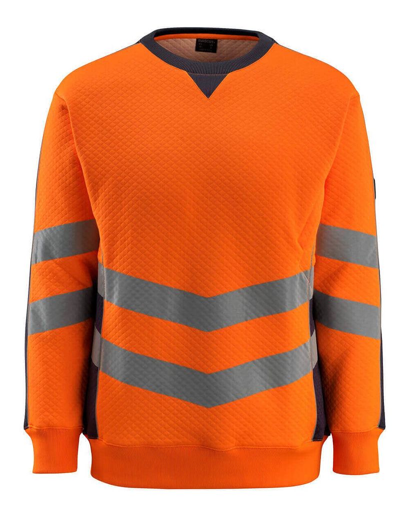 Quilted Hi-Vis Sweatshirt