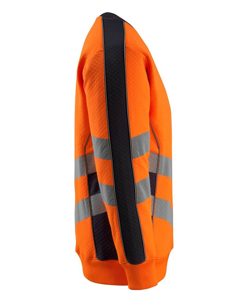 Quilted Hi-Vis Sweatshirt