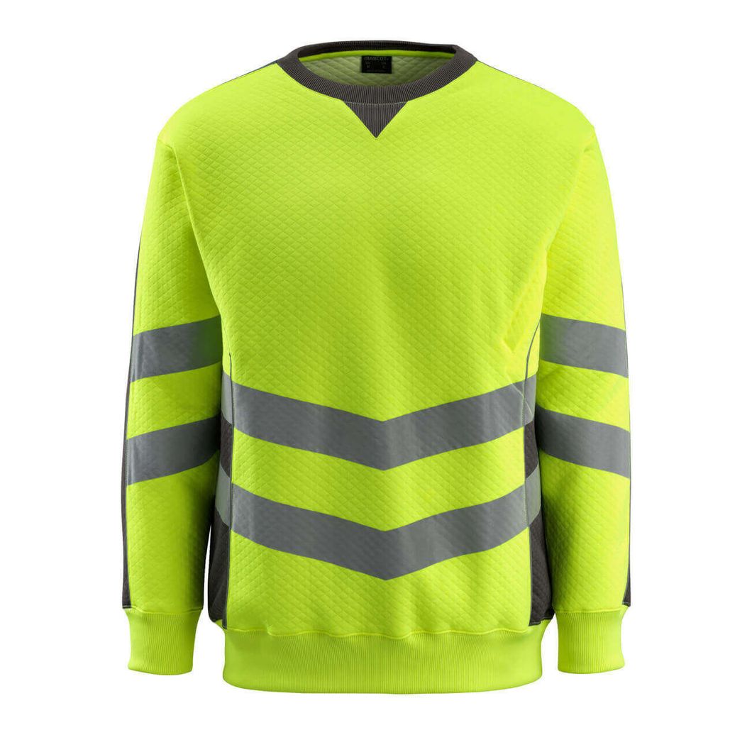 Quilted Hi-Vis Sweatshirt