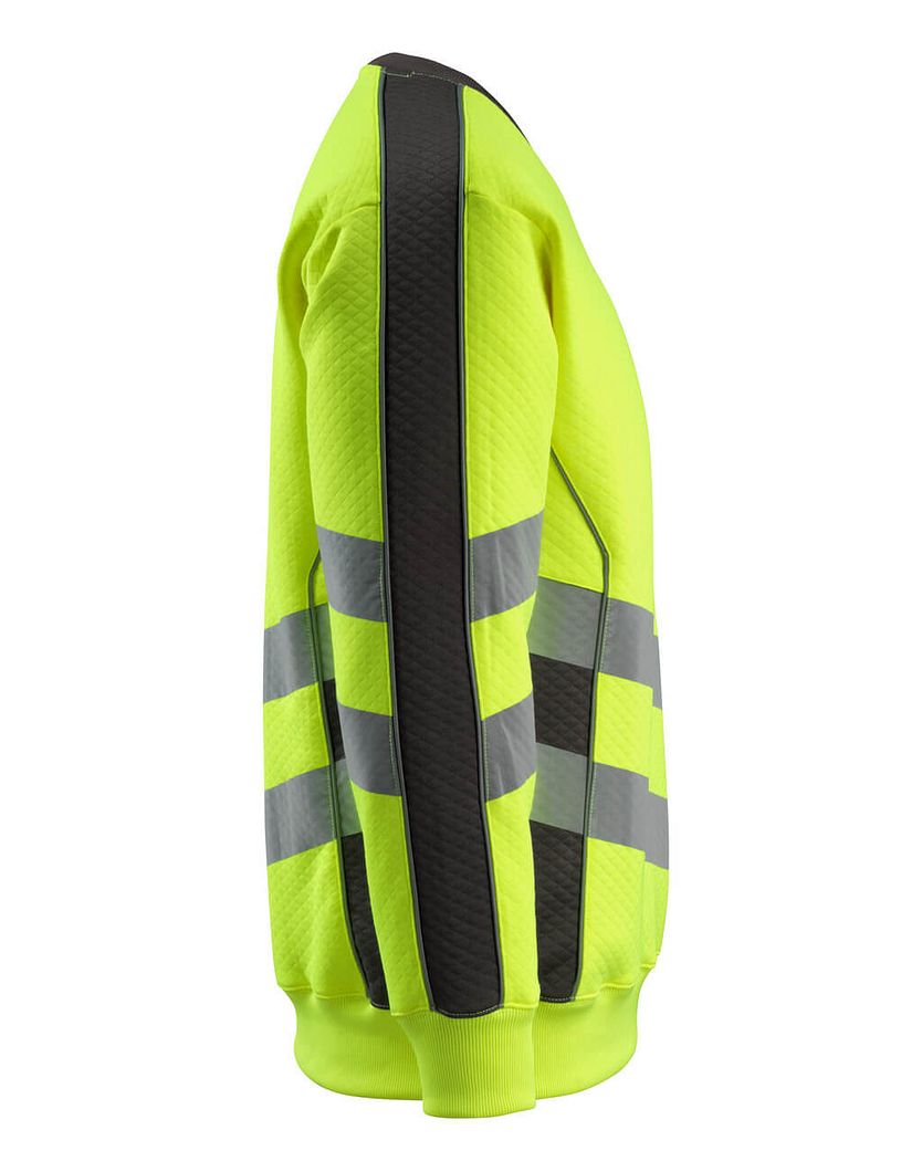 Quilted Hi-Vis Sweatshirt