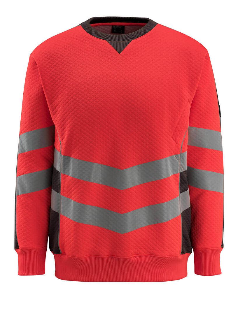Quilted Hi-Vis Sweatshirt