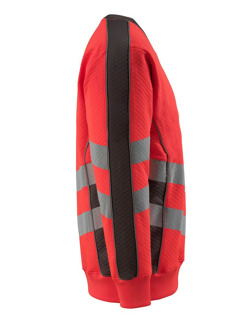 Quilted Hi-Vis Sweatshirt