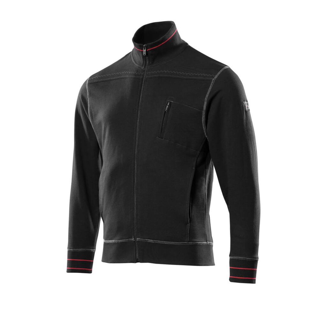 Sweatshirt mit Reißverschluss