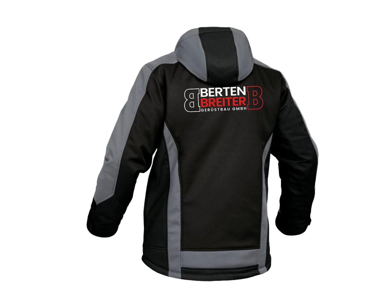Leibwächter Winter-Softshelljacke Flex Line Bertenbreiter Gerüstbau