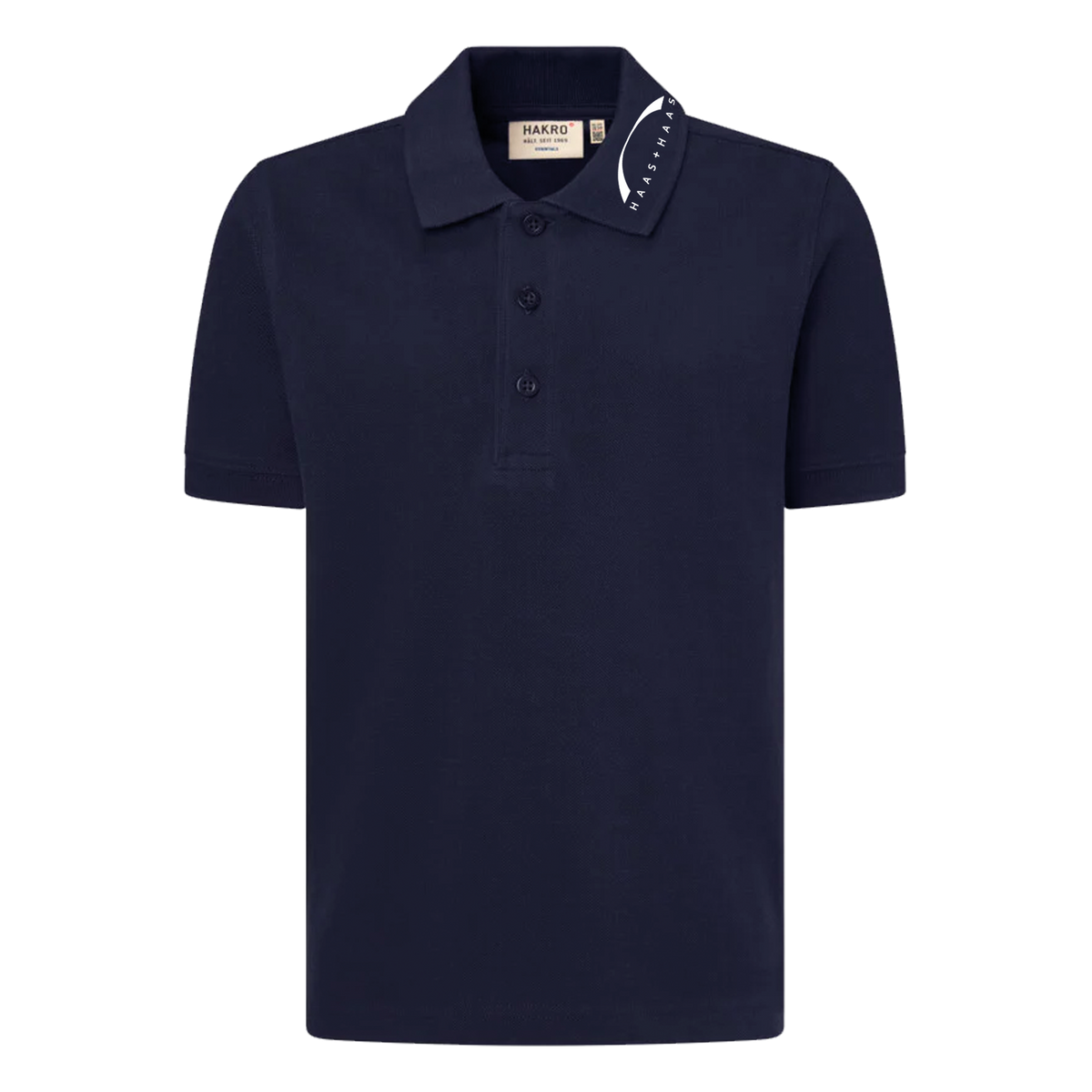 Haas & Haas Poloshirt Blau Kids