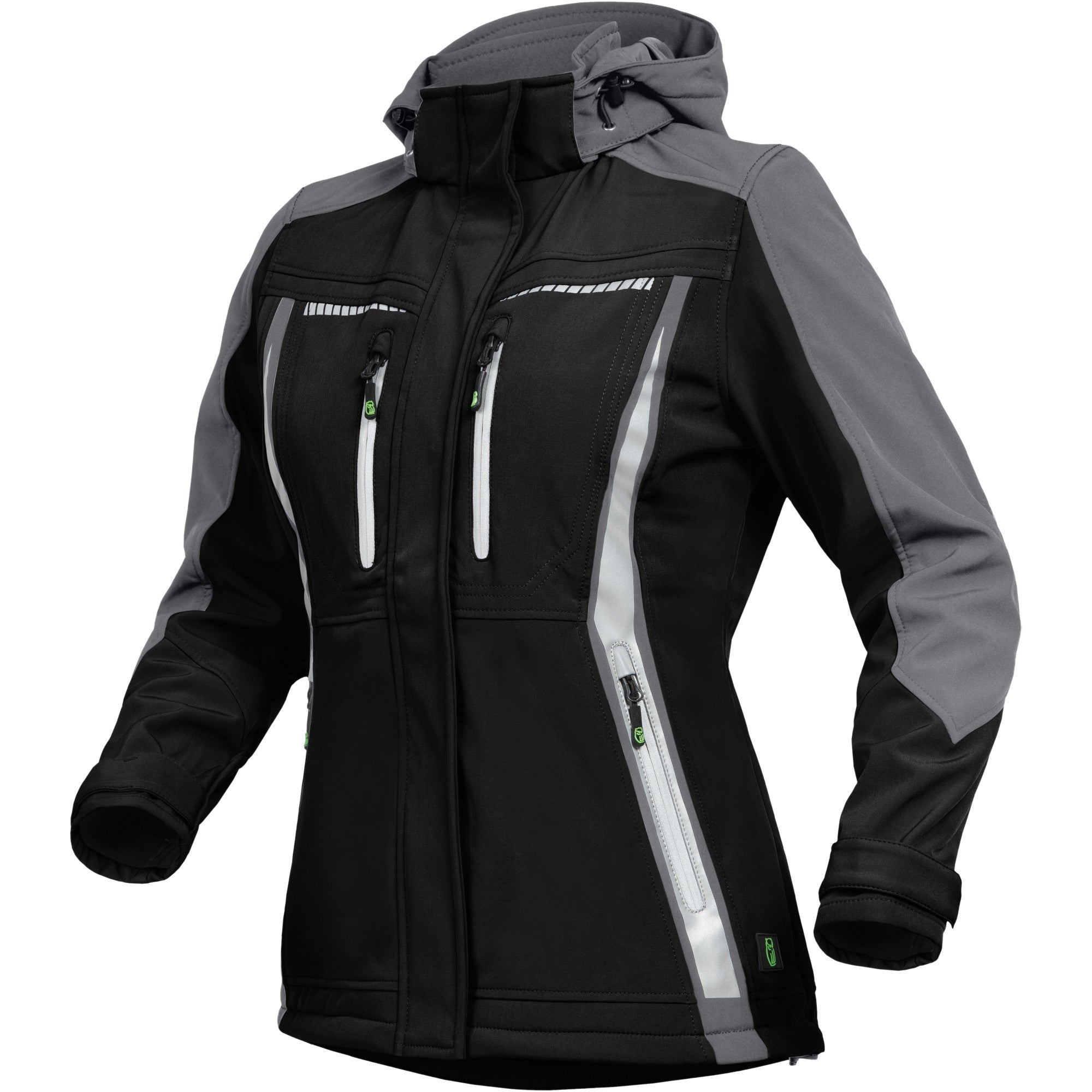 Damen Softshelljacke Flex Line - Schwarz