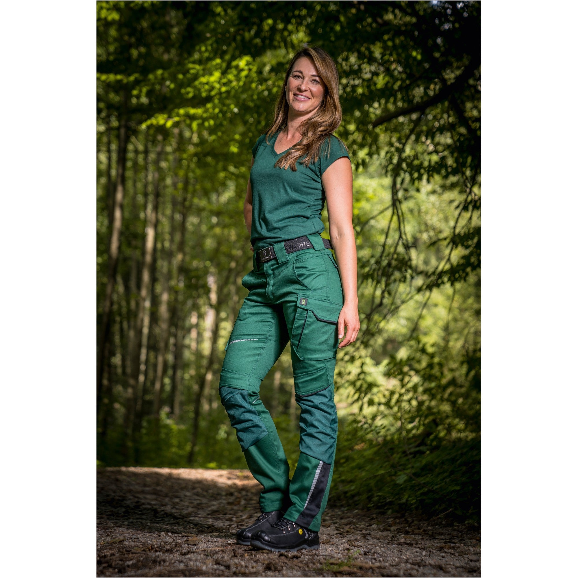 Damen Bundhose Flex Line - Grün