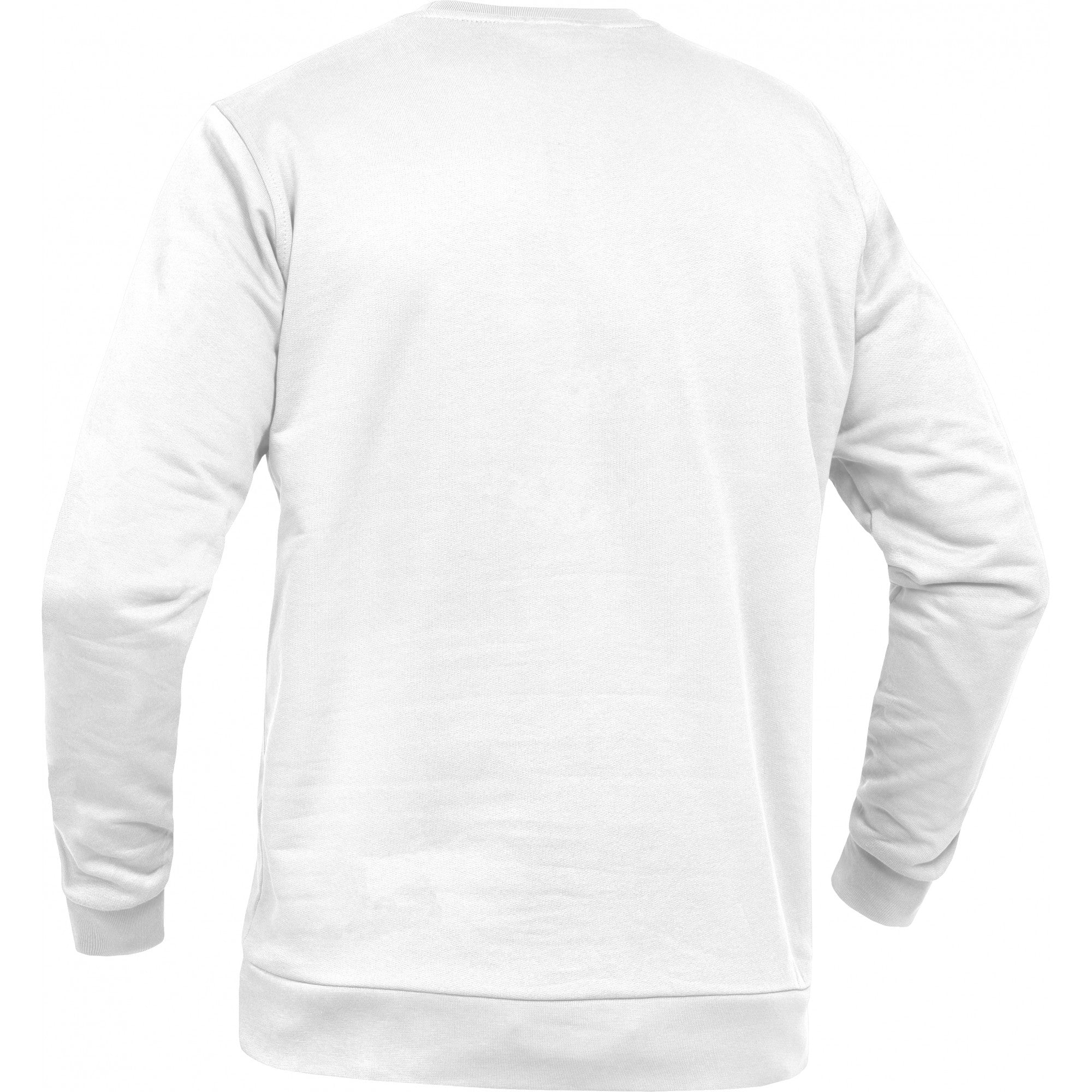 Rundhals Sweater Classic Line - Weiß