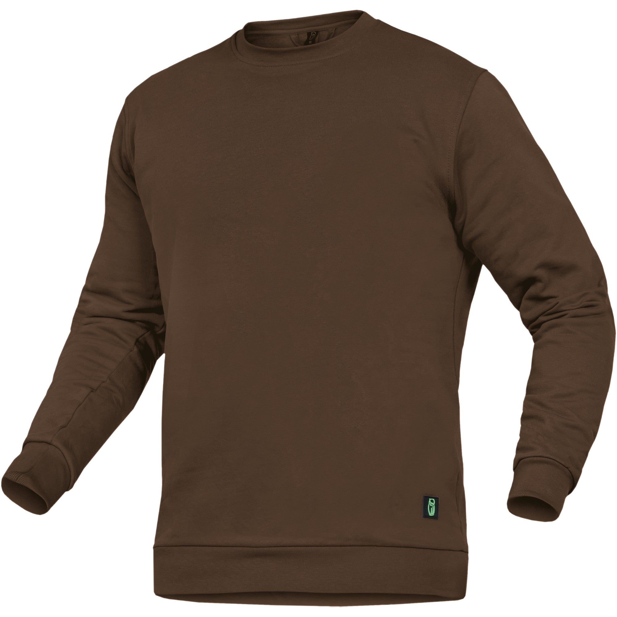 Rundhals Sweater Classic Line - Haselnuss