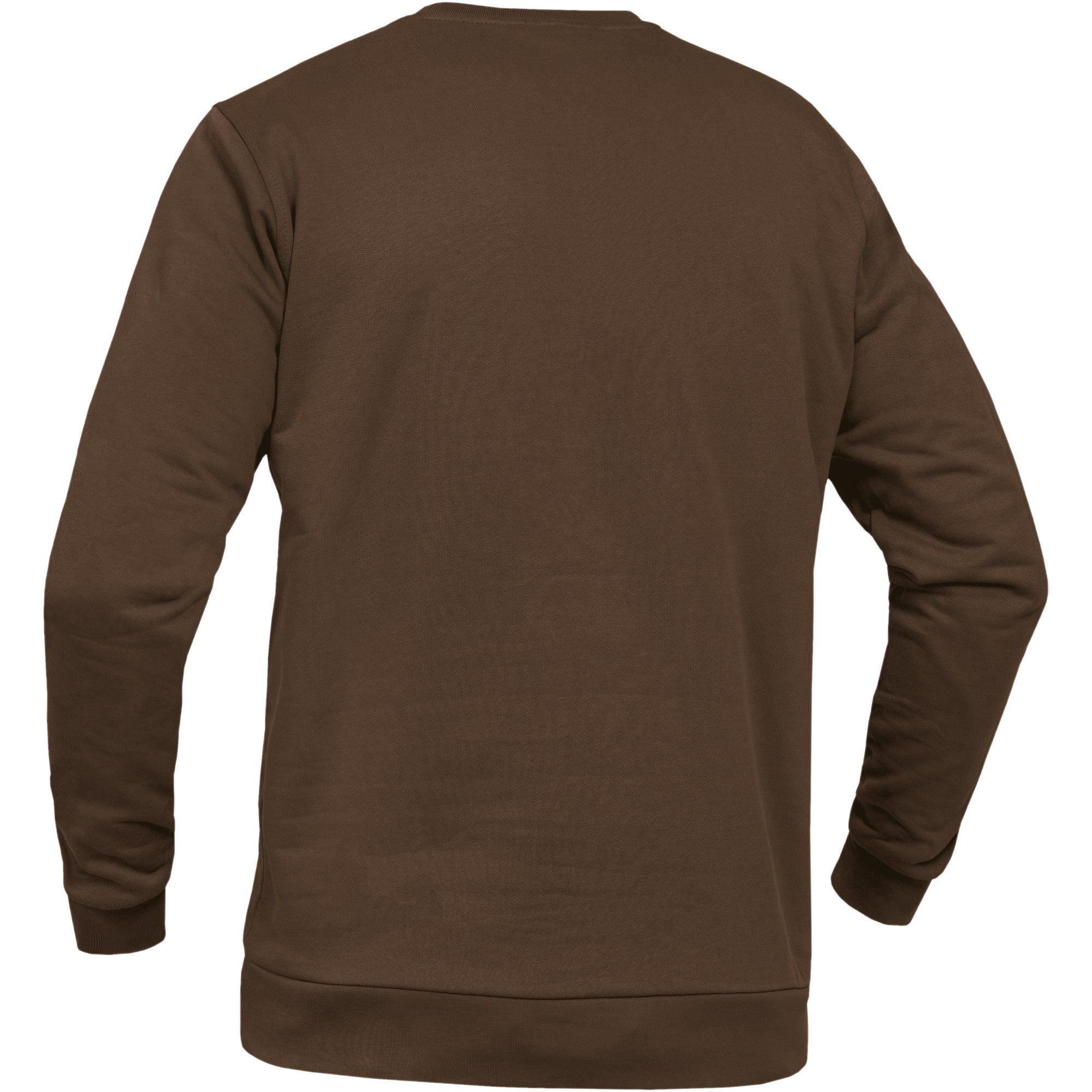 Rundhals Sweater Classic Line - Haselnuss