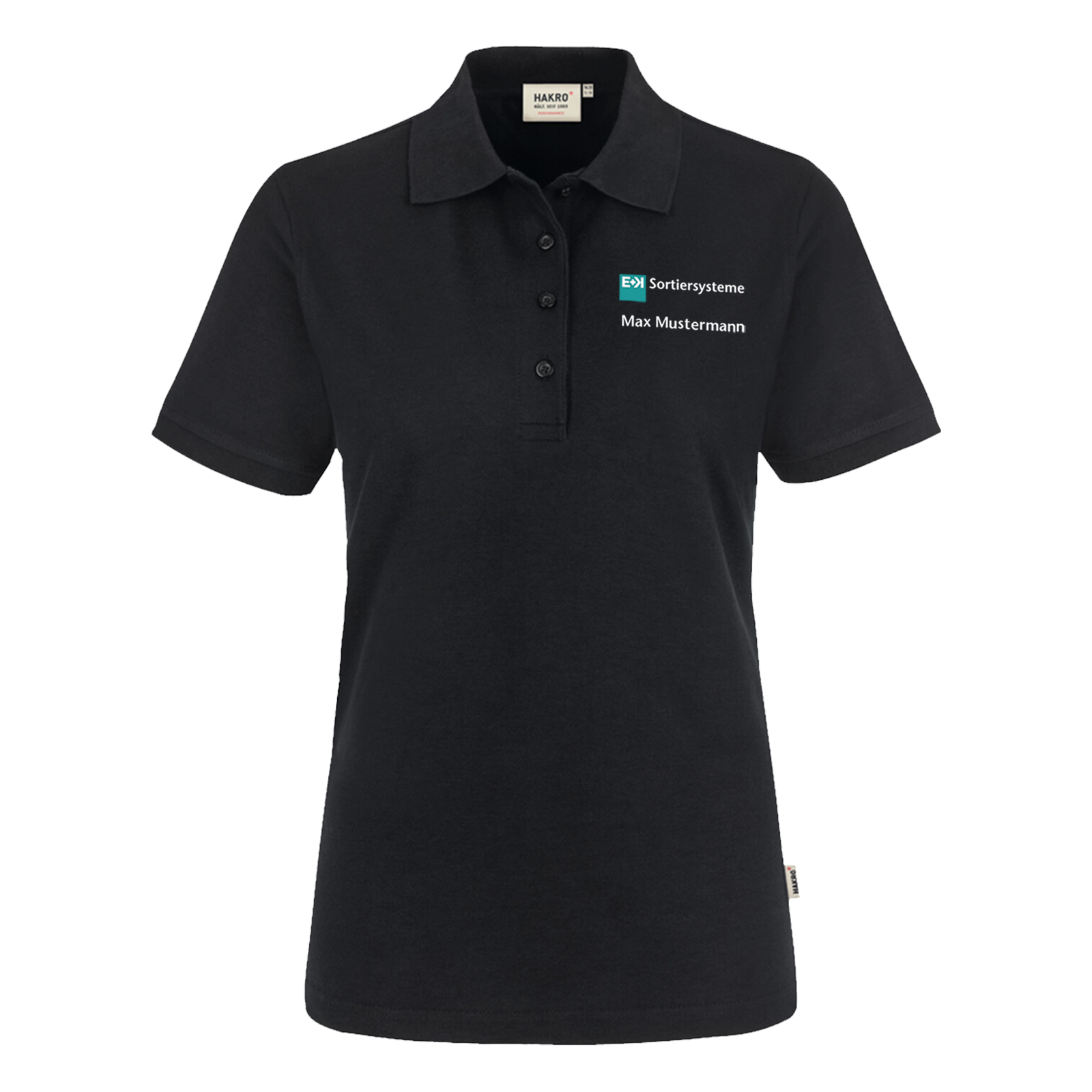 Damen Poloshirt E+K Sortiersysteme