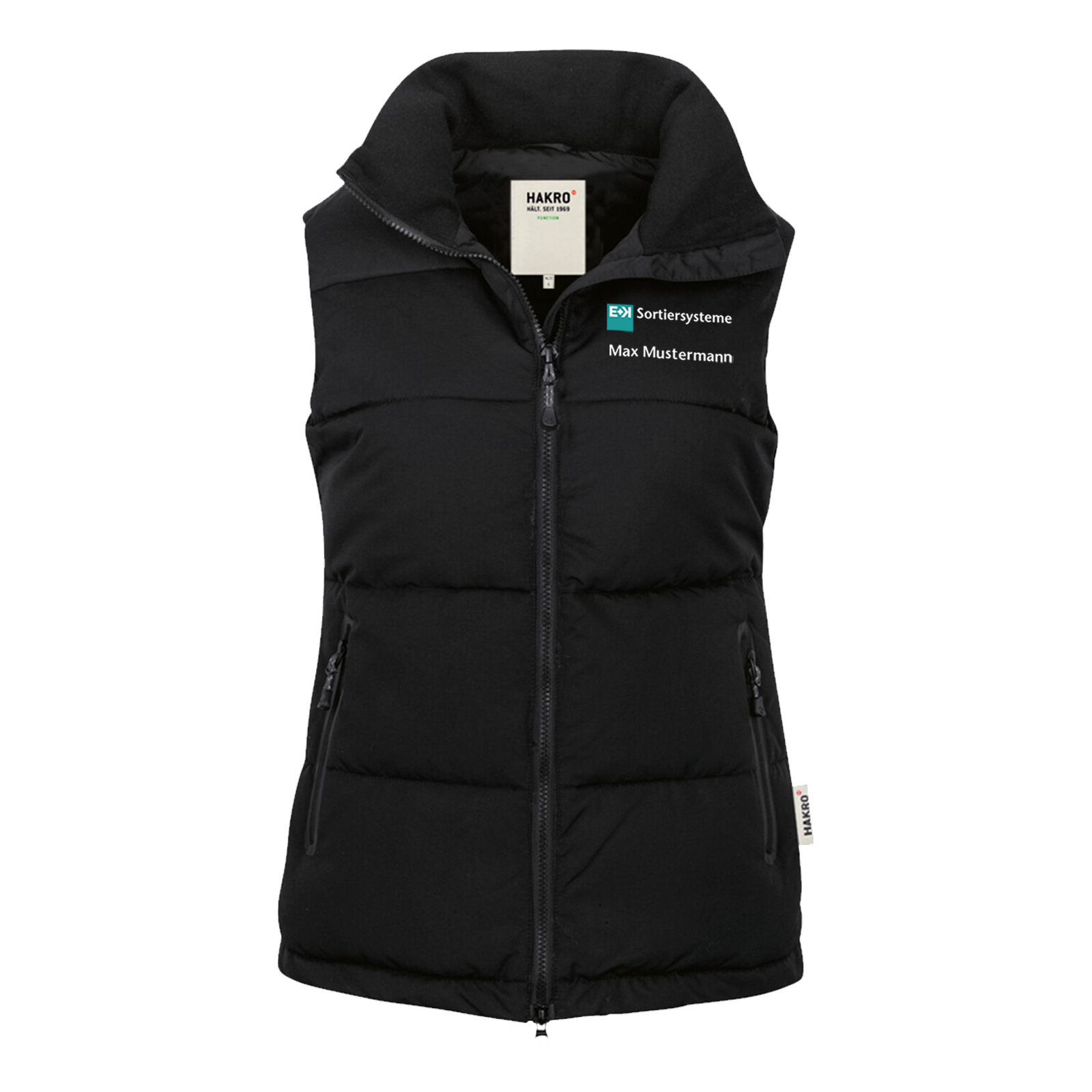 Damen Weste Bodywarmer E+K Sortiersysteme
