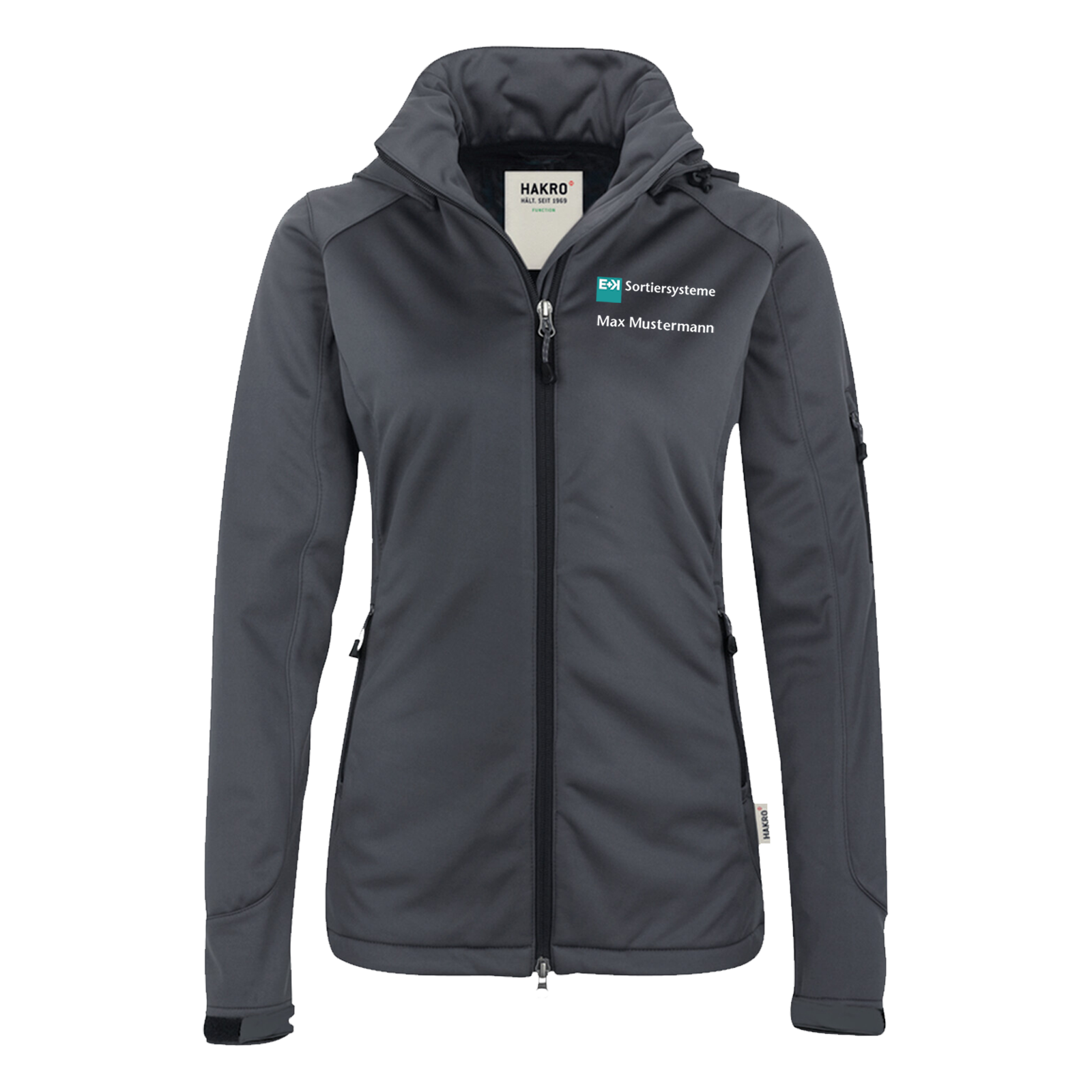 Damen Softshelljacke E+K Sortiersysteme