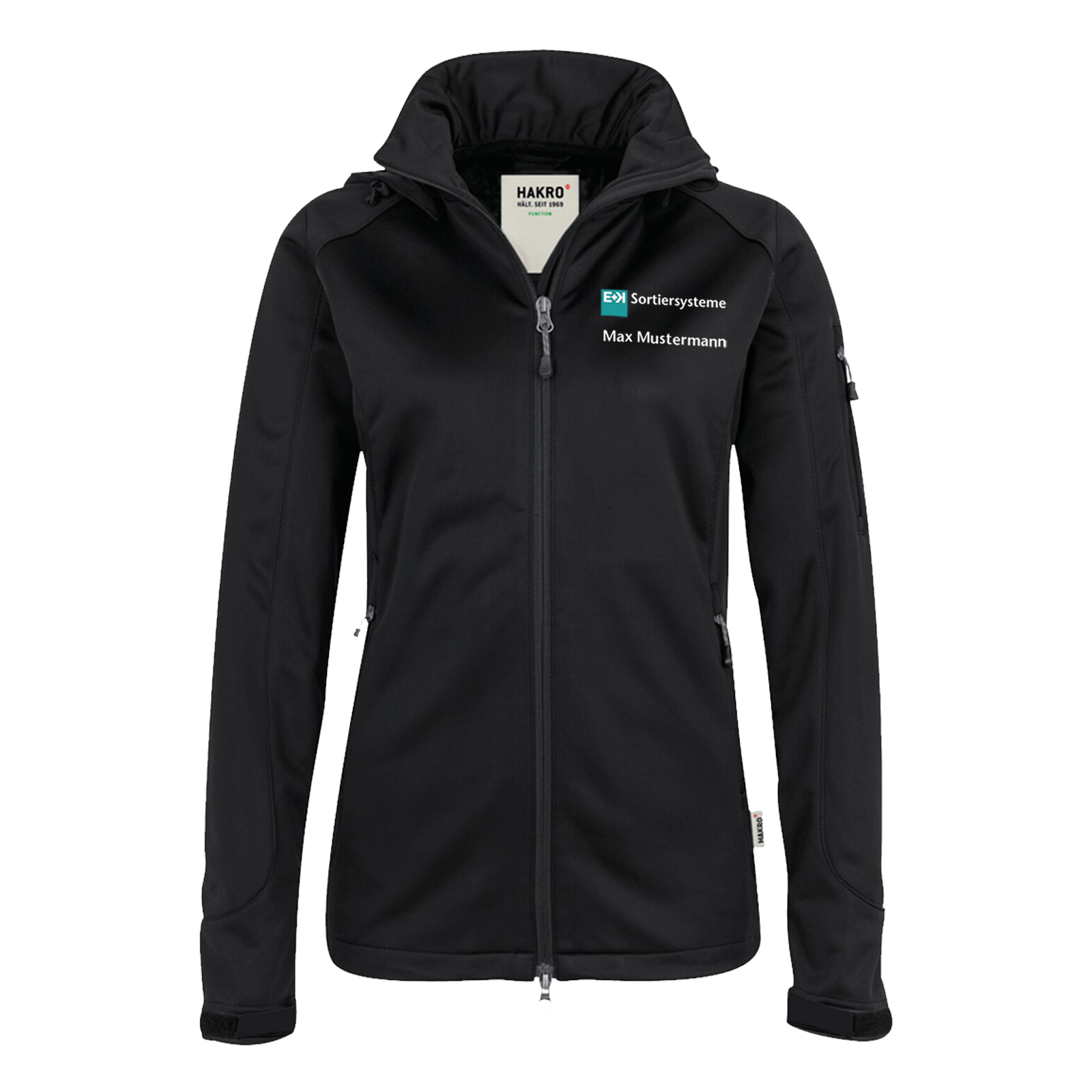 Damen Softshelljacke E+K Sortiersysteme